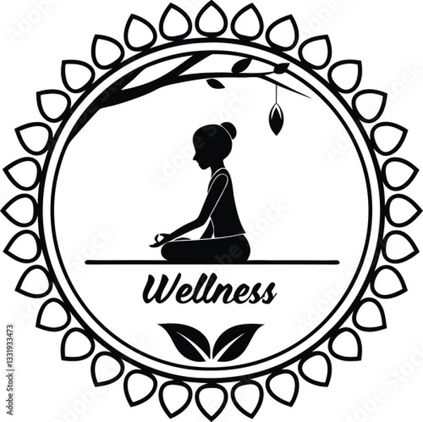 Fototapeta A Holistic Approach to Inner Peace and Well-Being