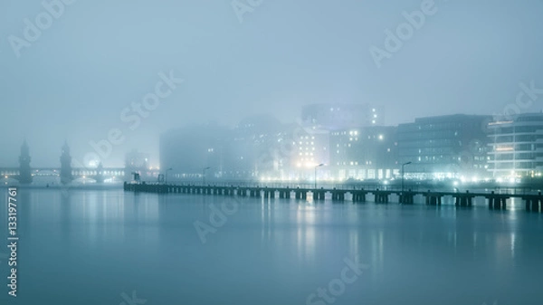 Obraz Osthafen Berlin im Winter