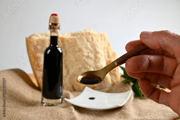 Obraz Aceto Balsamico e Parmiggiano