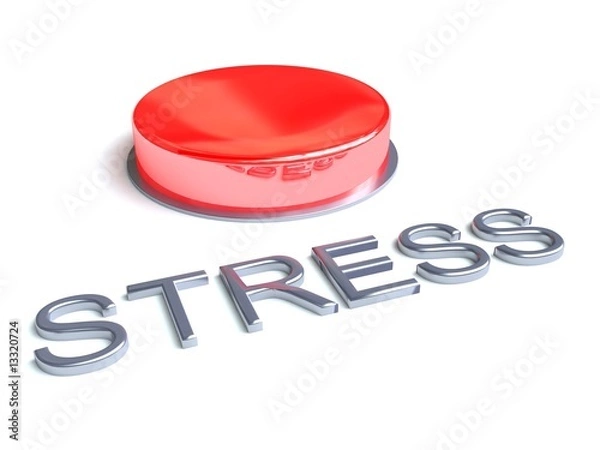 Obraz Stress Button