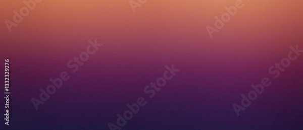 Obraz Color gradient background featuring soft purple and orange hues, ideal for designs, presentations, and digital art. Abstract design for creative projects.