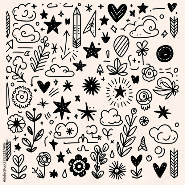 Obraz seamless floral pattern