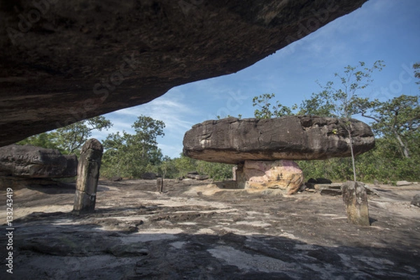 Fototapeta THAILAND ISAN UDON THANI PHU PHRA BAT NARIONAL PARK