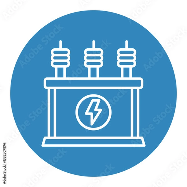 Fototapeta Power Transformer Icon