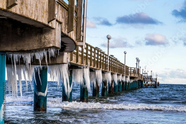 Fototapeta seebrücke binz