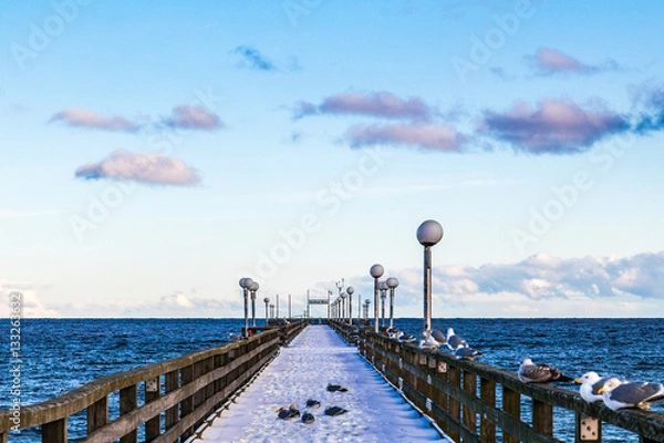 Fototapeta seebrücke binz