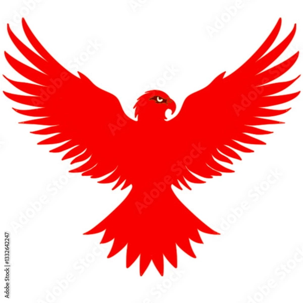 Obraz Red eagle Illustration 