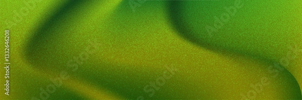 Obraz Beautiful green blurred abstract background for presentation. Eco fresh summer background. Bright green gradient. vector ilustration