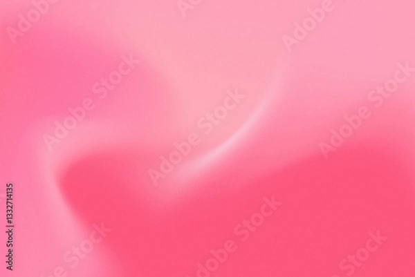 Fototapeta Abstract flowing pink grainy gradient background for website banner, poster, social media template, advertising media, print, product package, presentation, fashion template, invitation.