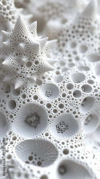 Obraz Smart technology 3D printing texture for interiors high resolution wallpaper