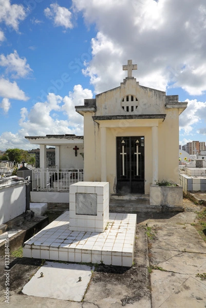 Fototapeta Friedhof - Guadeloupe (Karibik)