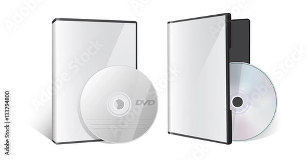 Fototapeta Pusta obudowa i dysk