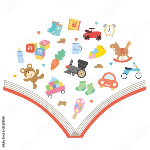 Obraz 乳児の絵本