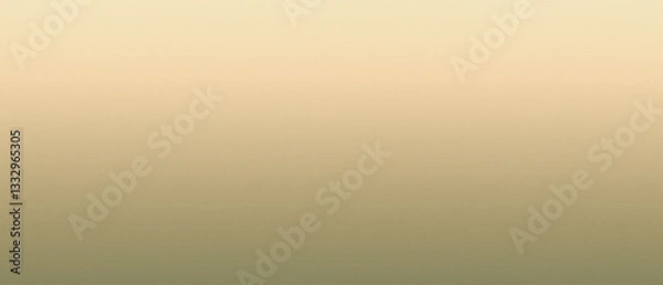Obraz Gradient color background in soft beige and olive green tones for design, wallpaper, or branding. Smooth texture with a modern aesthetic for creative projects.
