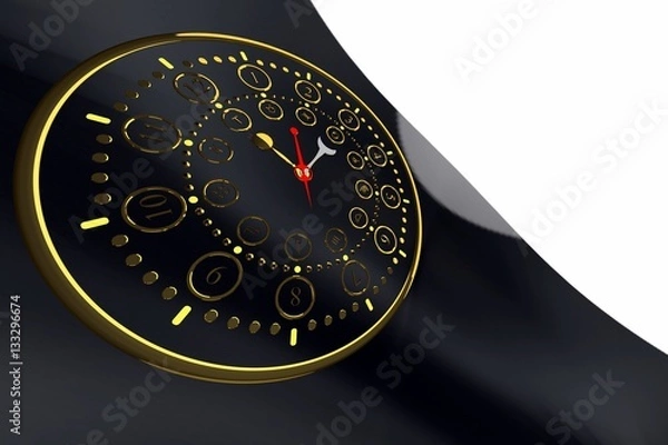 Obraz 3D illustration, Zodiac signs in different versions, for illustration purposes on different subjects use.