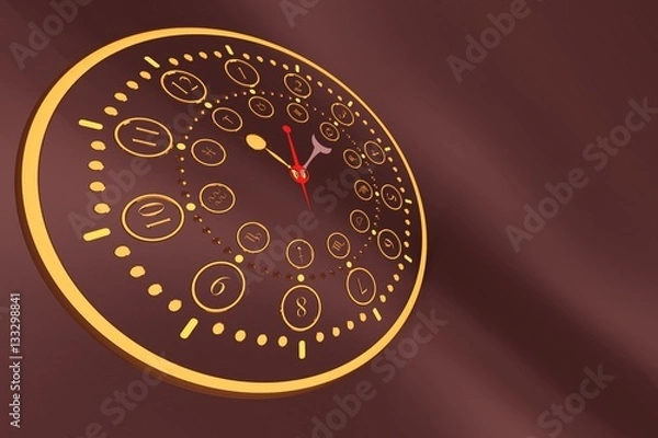 Obraz 3D illustration, Zodiac signs in different versions, for illustration purposes on different subjects use.