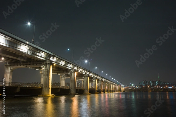Obraz bridge lighting4
