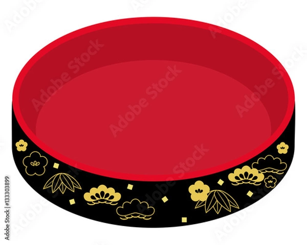 Obraz 空の寿司桶