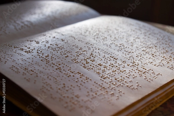 Obraz Braille book