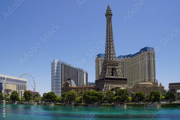 Obraz Las Vegas Eiffelturm