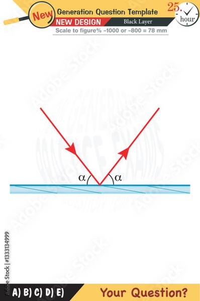 Fototapeta mathematics, mathematical concepts, High school, middle school, exam question template, numerical lessons, verbal lessons, Next generation problems, for teachers, editable, eps