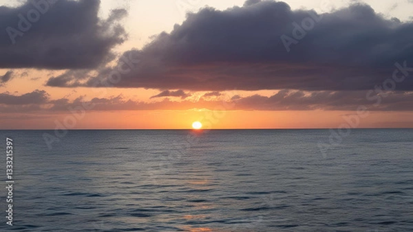 Obraz Marine expanse and dusk