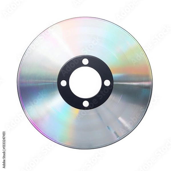 Obraz  High-Quality Optical Disc with Reflective Surface