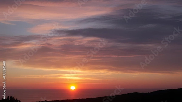 Obraz Evening sky vista