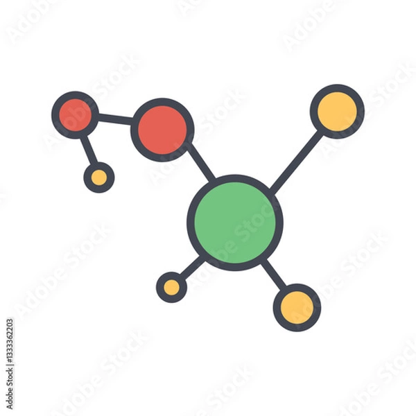 Fototapeta Physics Vector Icon