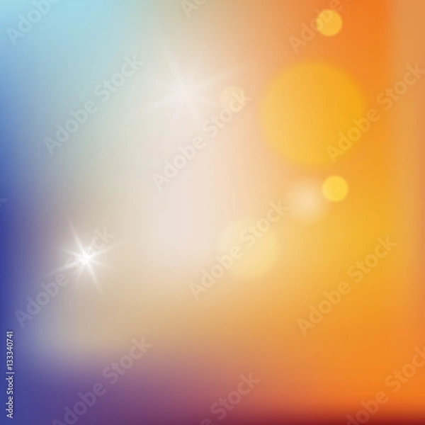Obraz blur lights background icon vector illustration graphic design