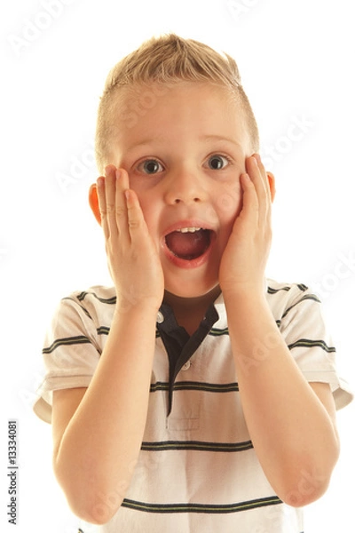 Obraz Surprised boy