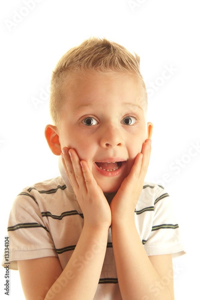 Obraz Surprised boy