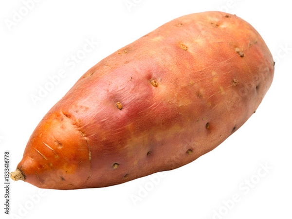 Fototapeta sweet potatoes isolated 