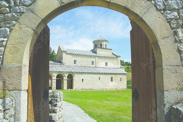Obraz ortodox monastery