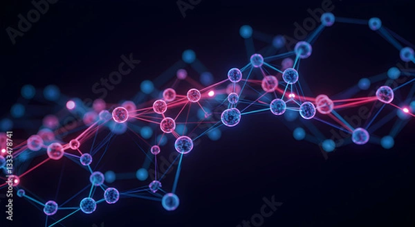 Fototapeta [Generative AI] 데이터 시각화