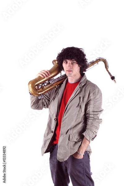 Fototapeta Jazz Singer