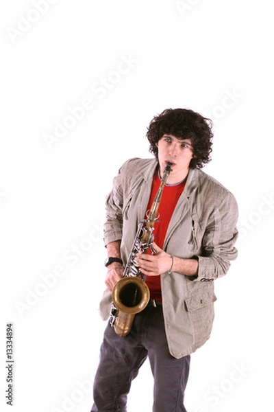 Fototapeta Jazz singer