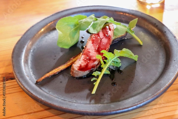 Obraz 野菜と肉のベリーソースT