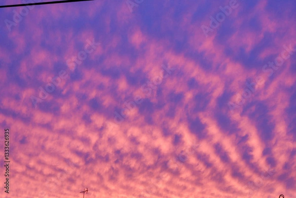 Obraz 空, 雲, 青, 雲, 夕焼け, 赤, 夕方、マジックアワー、すじ雲、波、日の出、日没、朝焼け、太陽、サンセット、海、星空、天体観測、夜明け、背景、テクスチャ、綿菓子、ファンタジー、ファンシー、ユニコーン、天気、気候、季節、朝、夜、水面、流れ星、気象、夜空、アブストラクト, 自然, 乗り切る, 光, 日, 天国, 旋律の美しい, オレンジ, 曇った, 質感, 白, サマータイム, 色, 美しい, 