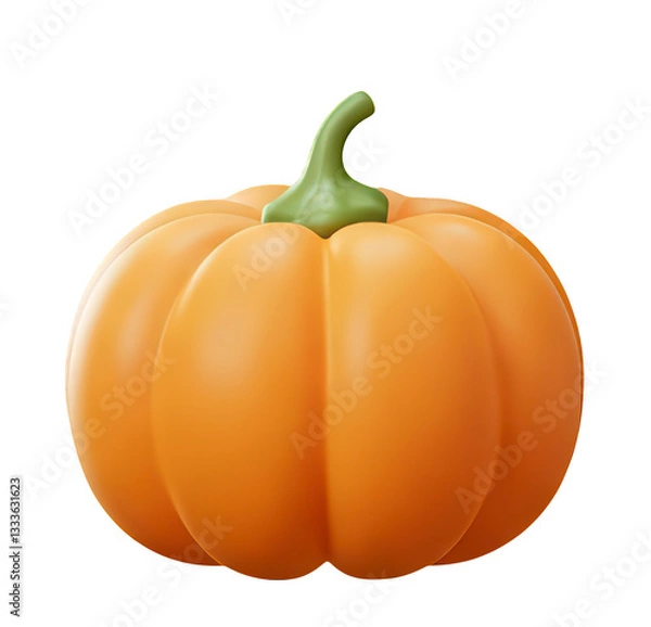 Obraz 3D Orange Pumpkin Autumn