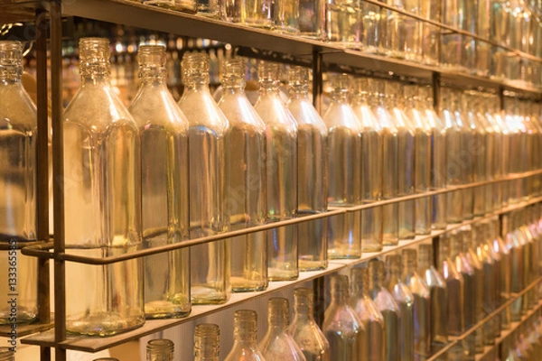 Obraz Many Bottle On shelf