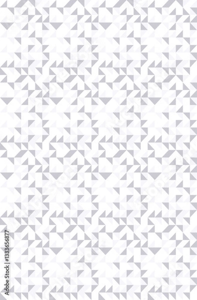 Fototapeta Vertical design of Abstract triangle background design in grey and and light grey color.