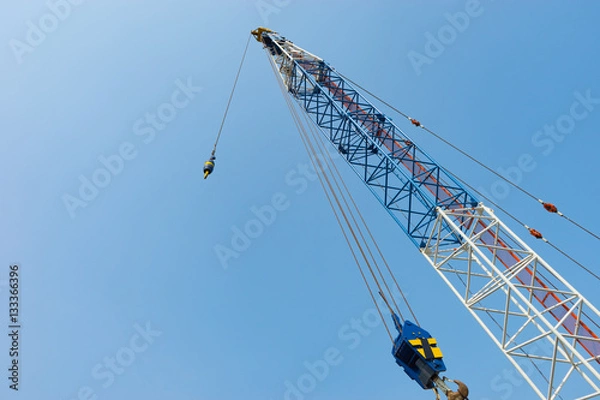 Obraz crawler lattice boom 