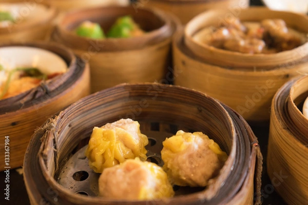 Obraz Dim Sum in Basket