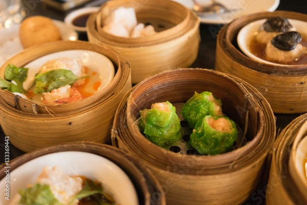 Obraz Dim Sum in Basket