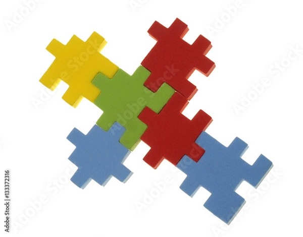 Obraz Puzzle, symbol