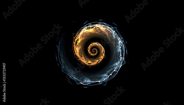 Obraz 3d render of an abstract background