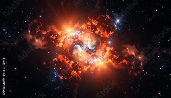 Obraz sparks from the fire