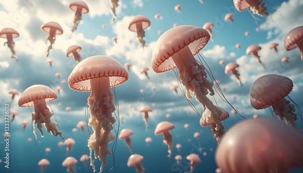 Obraz jellyfish in the water