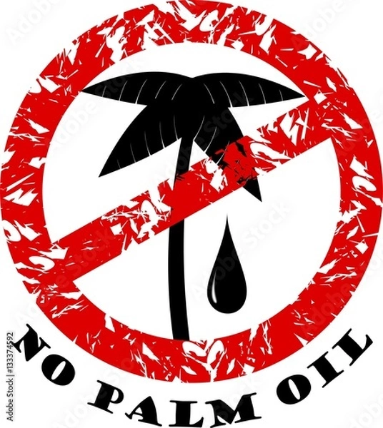 Obraz stop palm oil